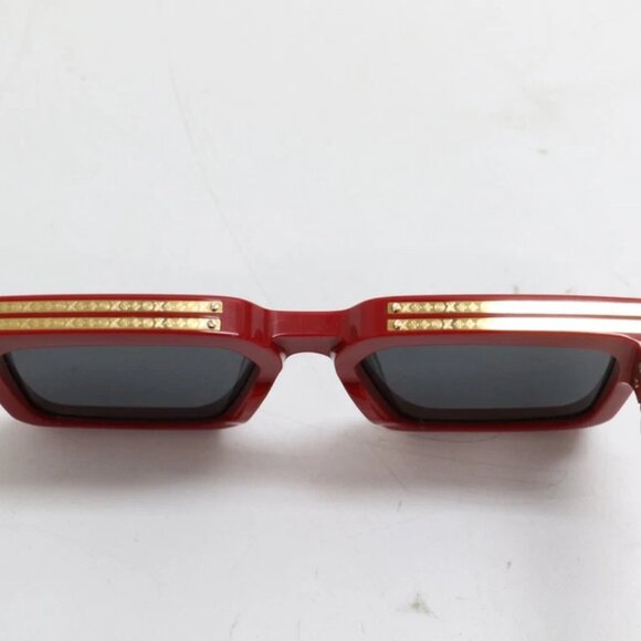 Louis Vuitton Virgil Abloh 1.1 Millionaires Sunglasses SS19 Red - Picture 12 of 13